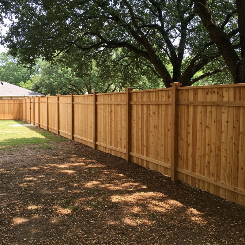 Cedar Privacy Fence in Euless