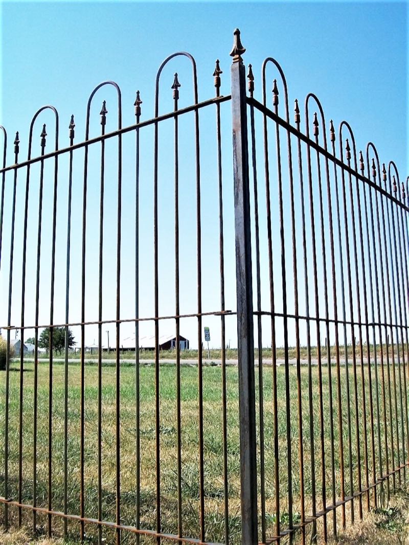 Iron Fence near Hurst